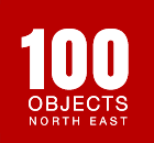 100 objects North East .co uk logo
