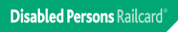 Disabled Persons Railcard Logo