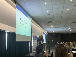 a photo of speakers at the 2023 carers conference
