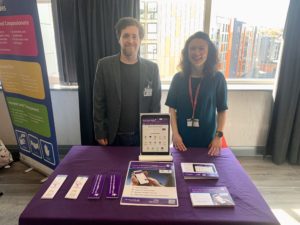 A photo of Richard and Lauren from the InfoNOW team